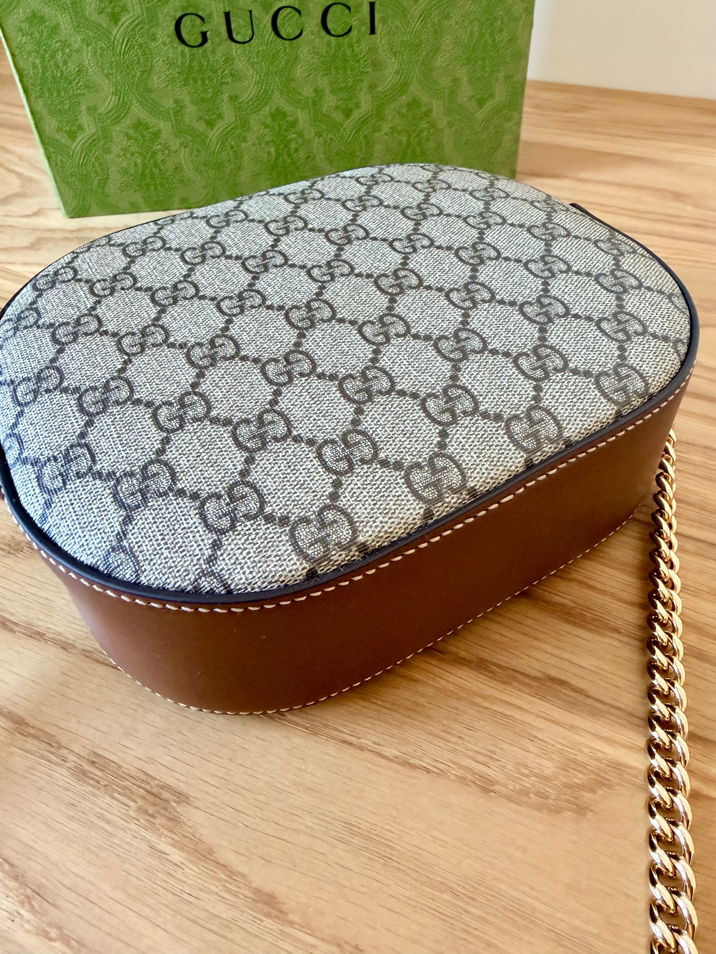 Sac Gucci Ophidia en toile GG Supreme beige