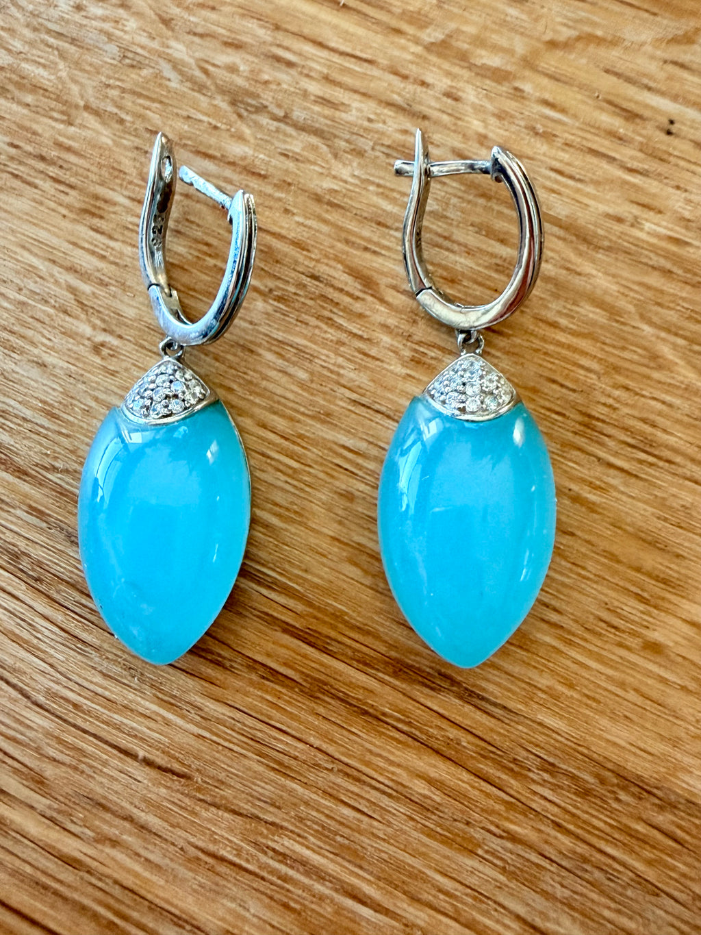 Parure en Argent 925 – Collier & Boucles d’oreilles