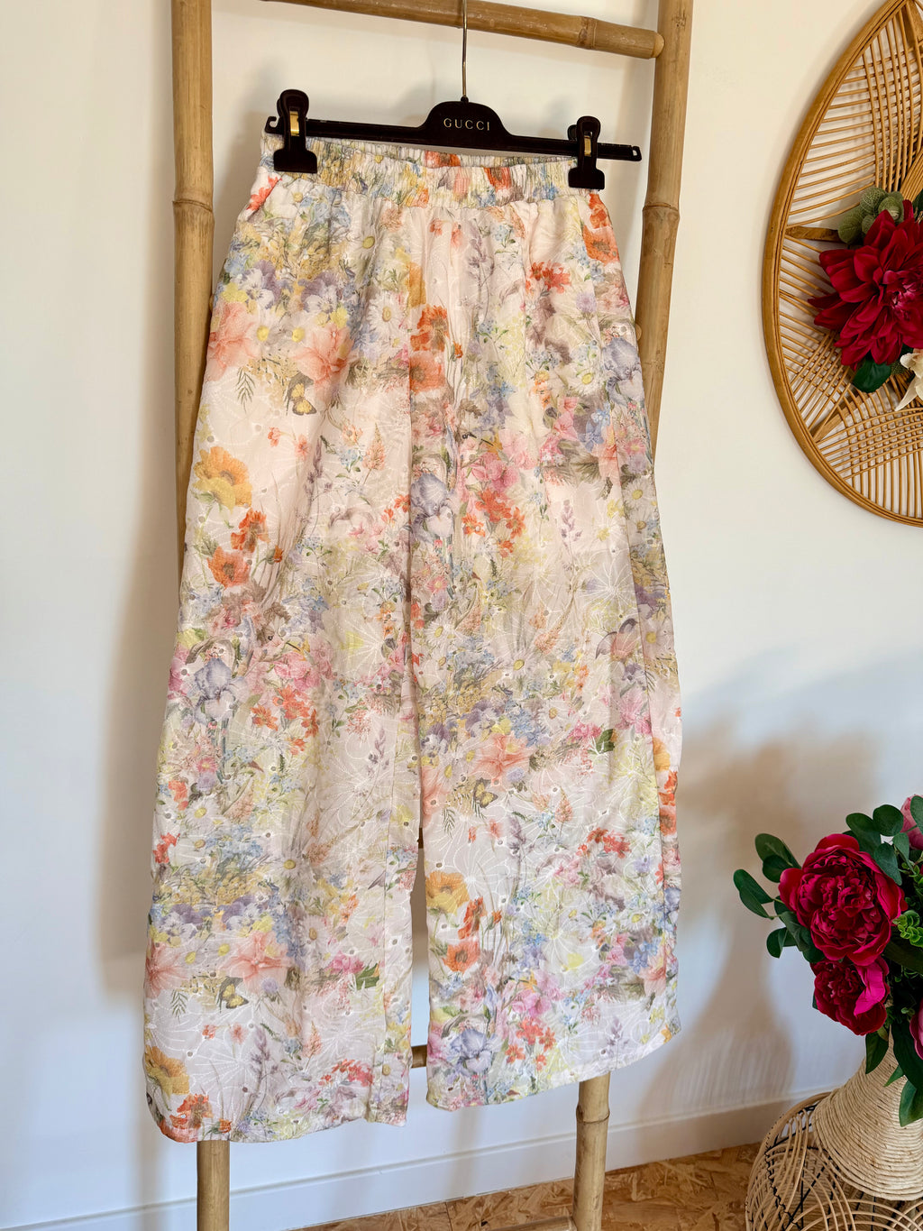 Ensemble Chemise & Pantalon Fleuri