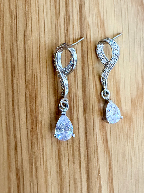 Boucles d’oreilles Élégance Goutte – Argent 925