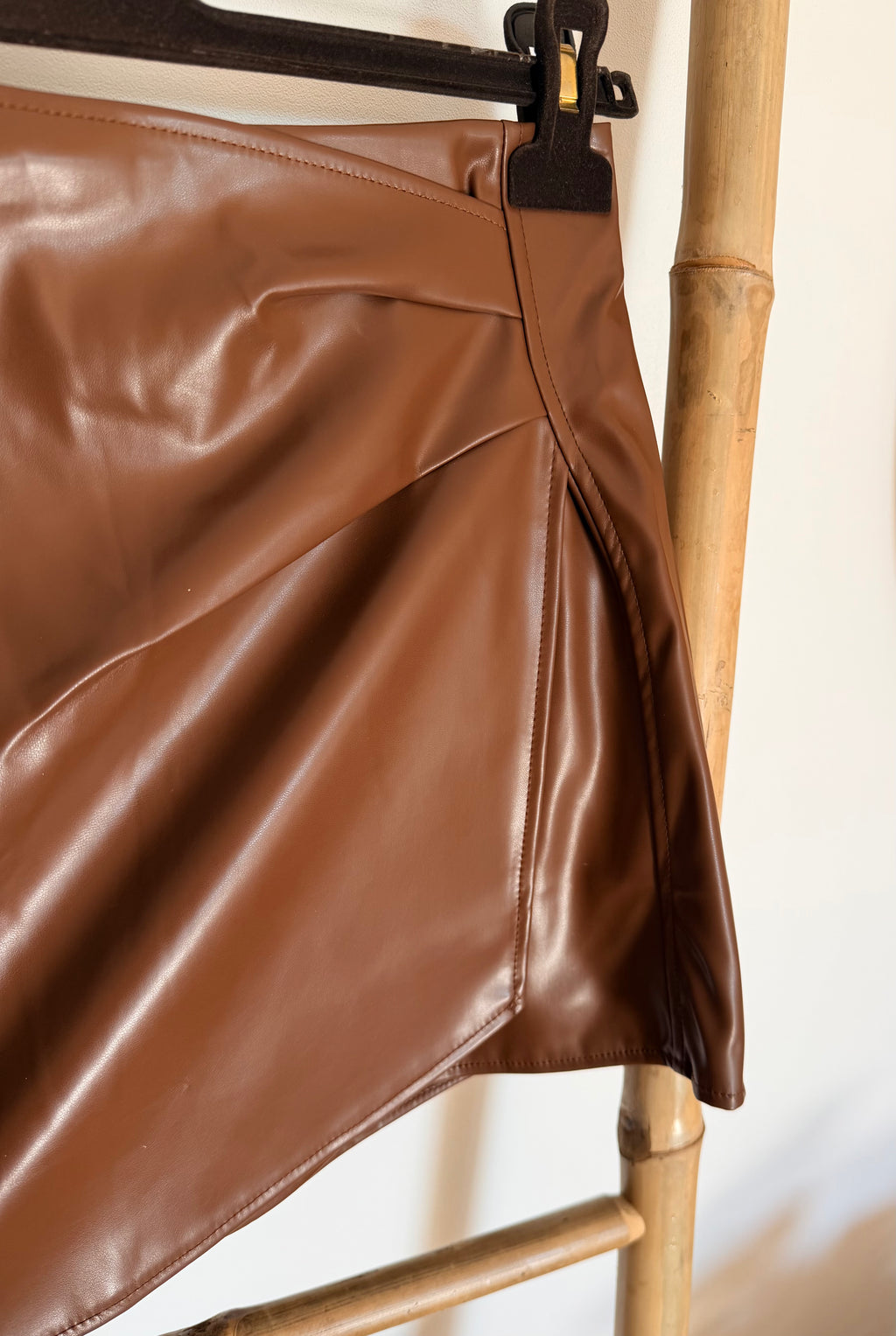 Jupe en Cuir Vegan