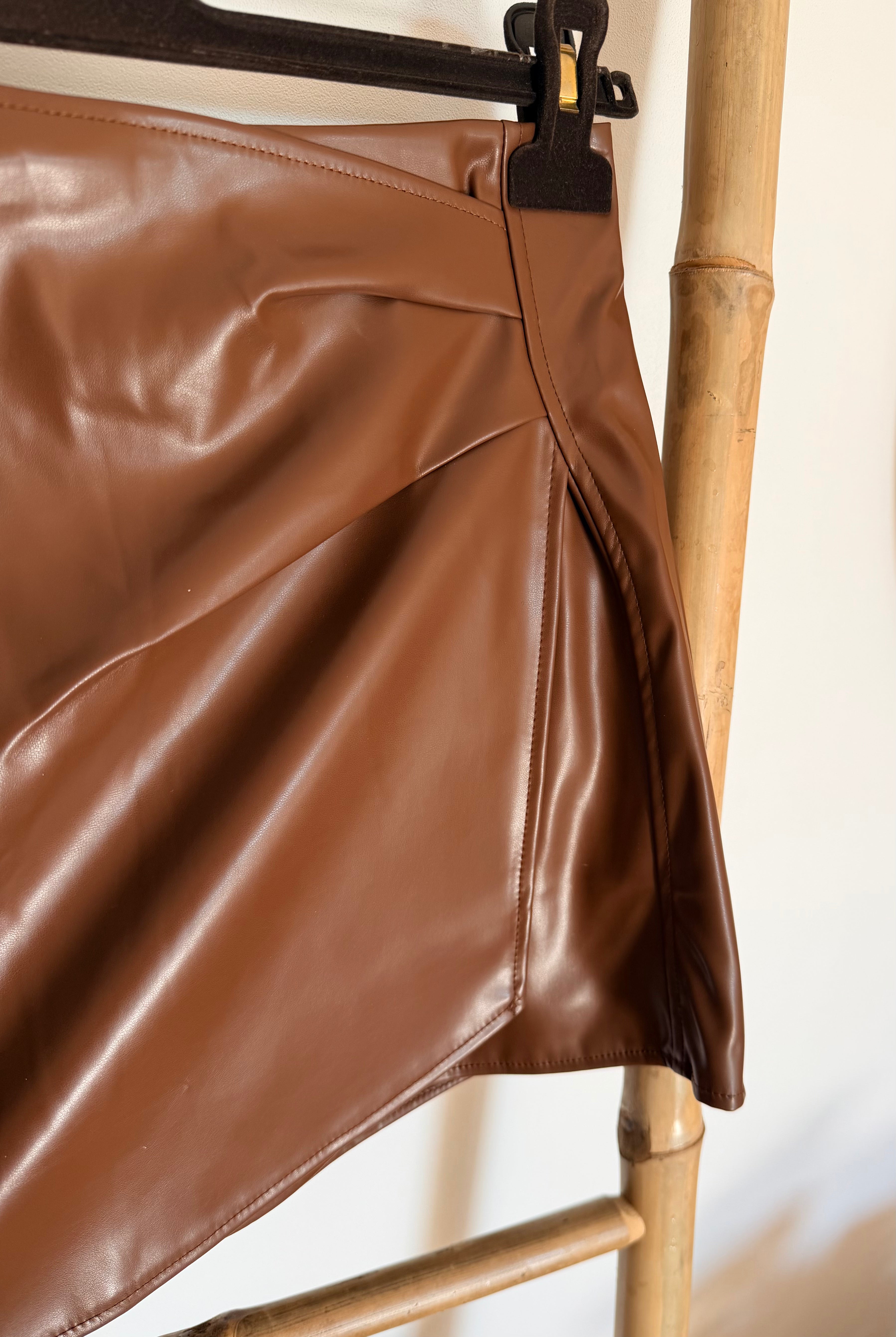Jupe en Cuir Vegan