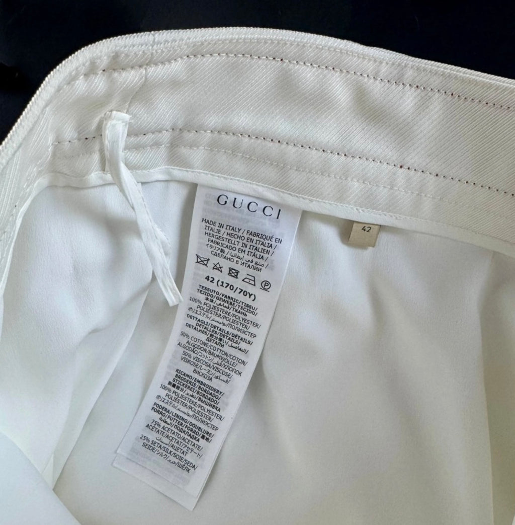 Jupe Gucci couleur beige