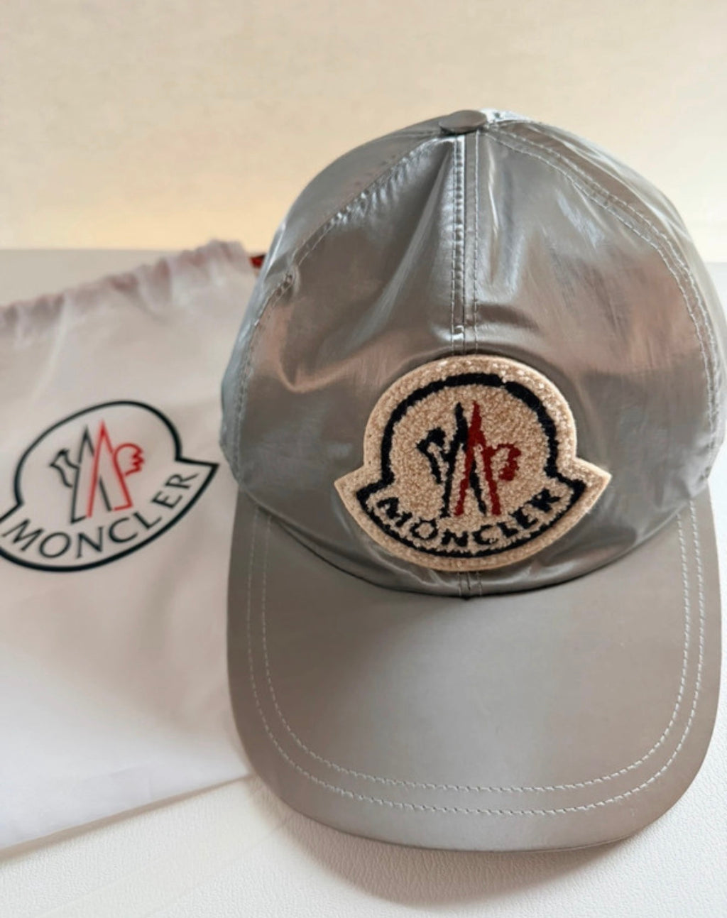 Casquette Moncler grise