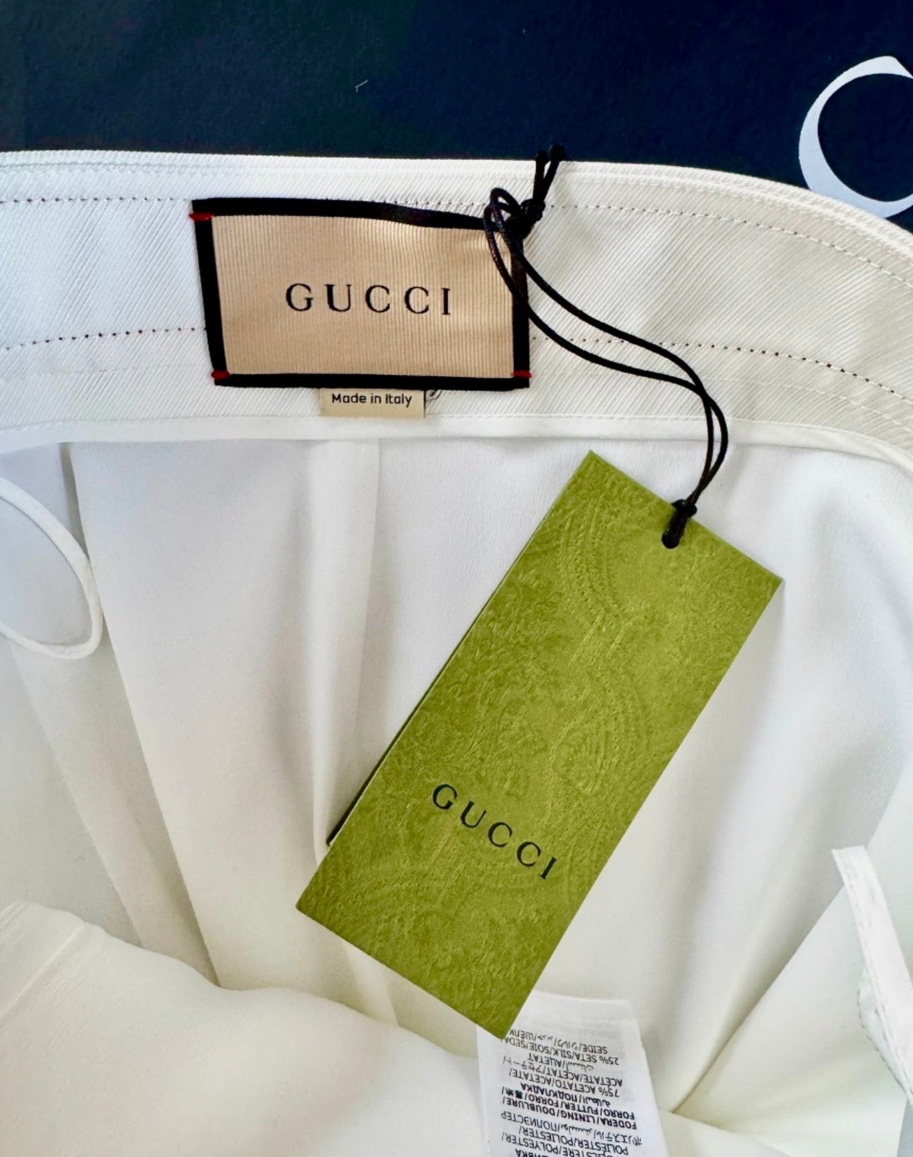 Jupe Gucci couleur beige
