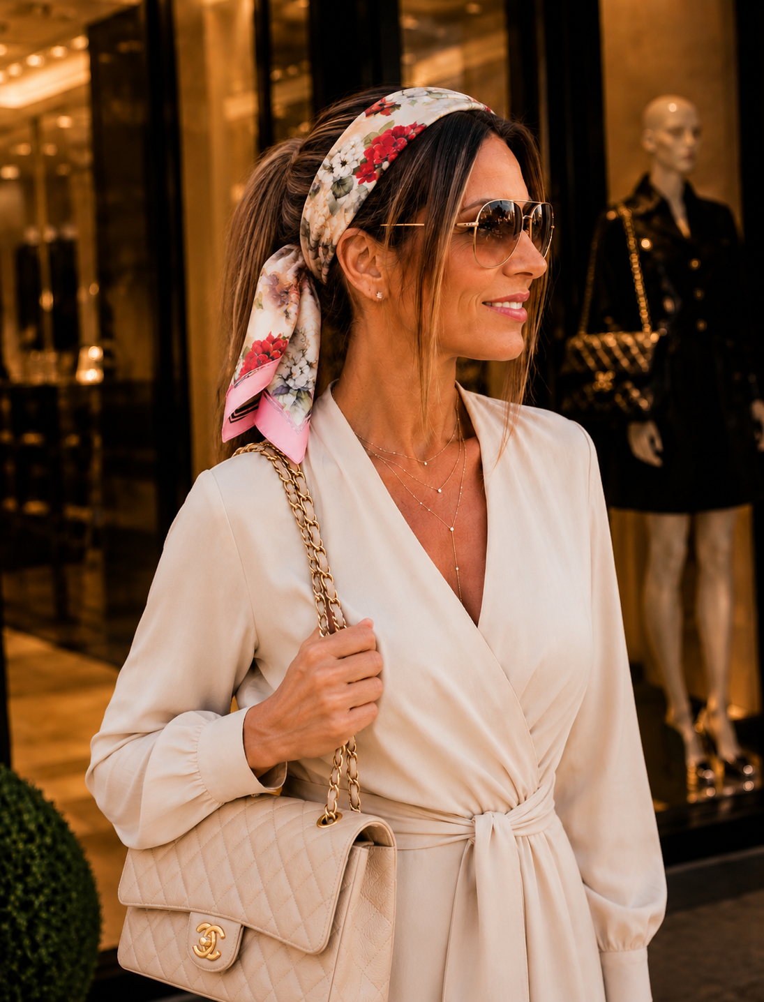 Foulard en soie Dolce & Gabbana
