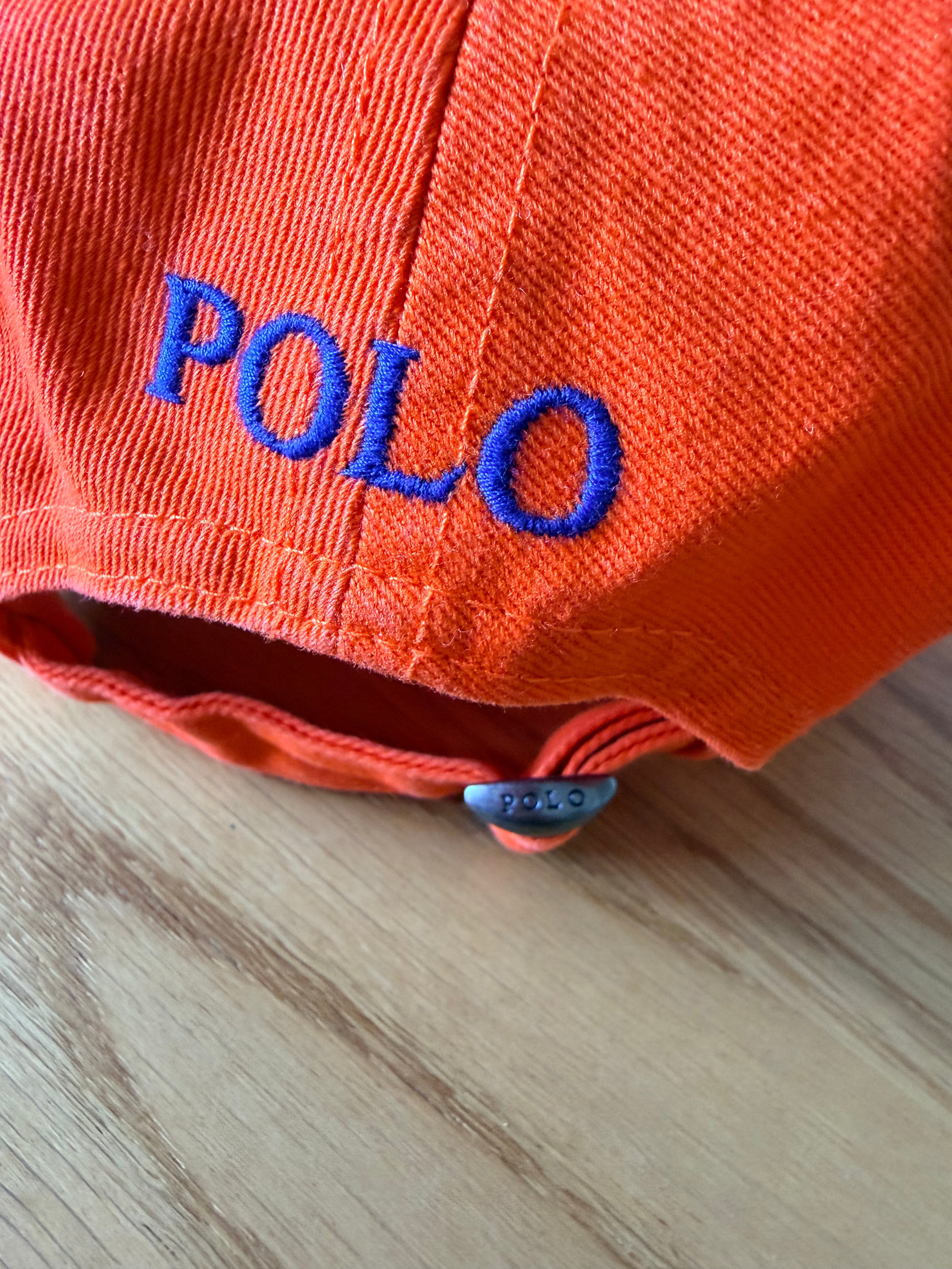 Casquette Ralph Lauren Orange 🧡