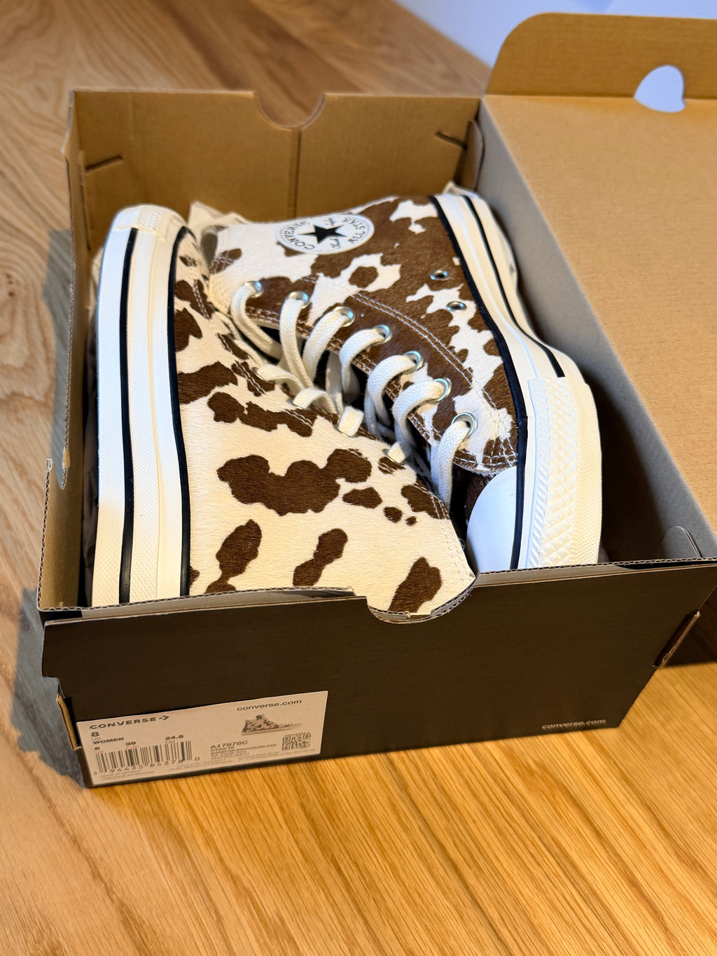 Converse Chuck Taylor All Star motif vache