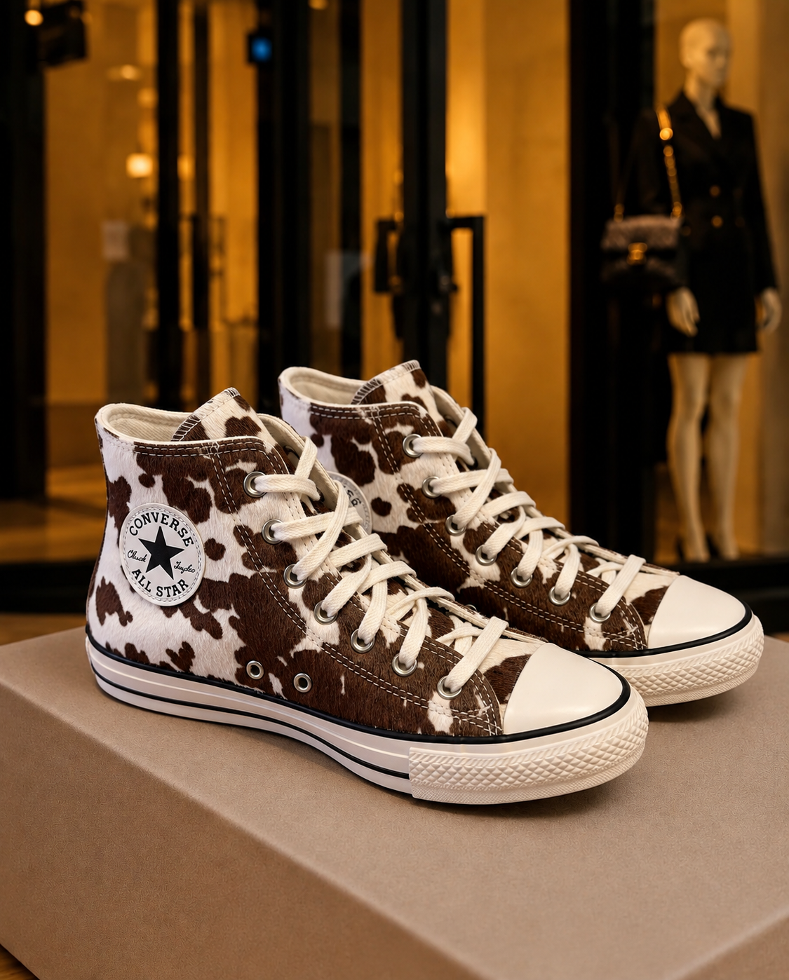 Converse Chuck Taylor All Star motif vache
