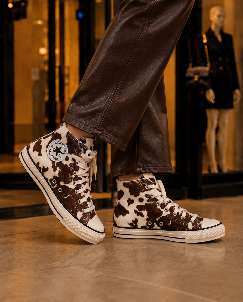 Converse Chuck Taylor All Star motif vache
