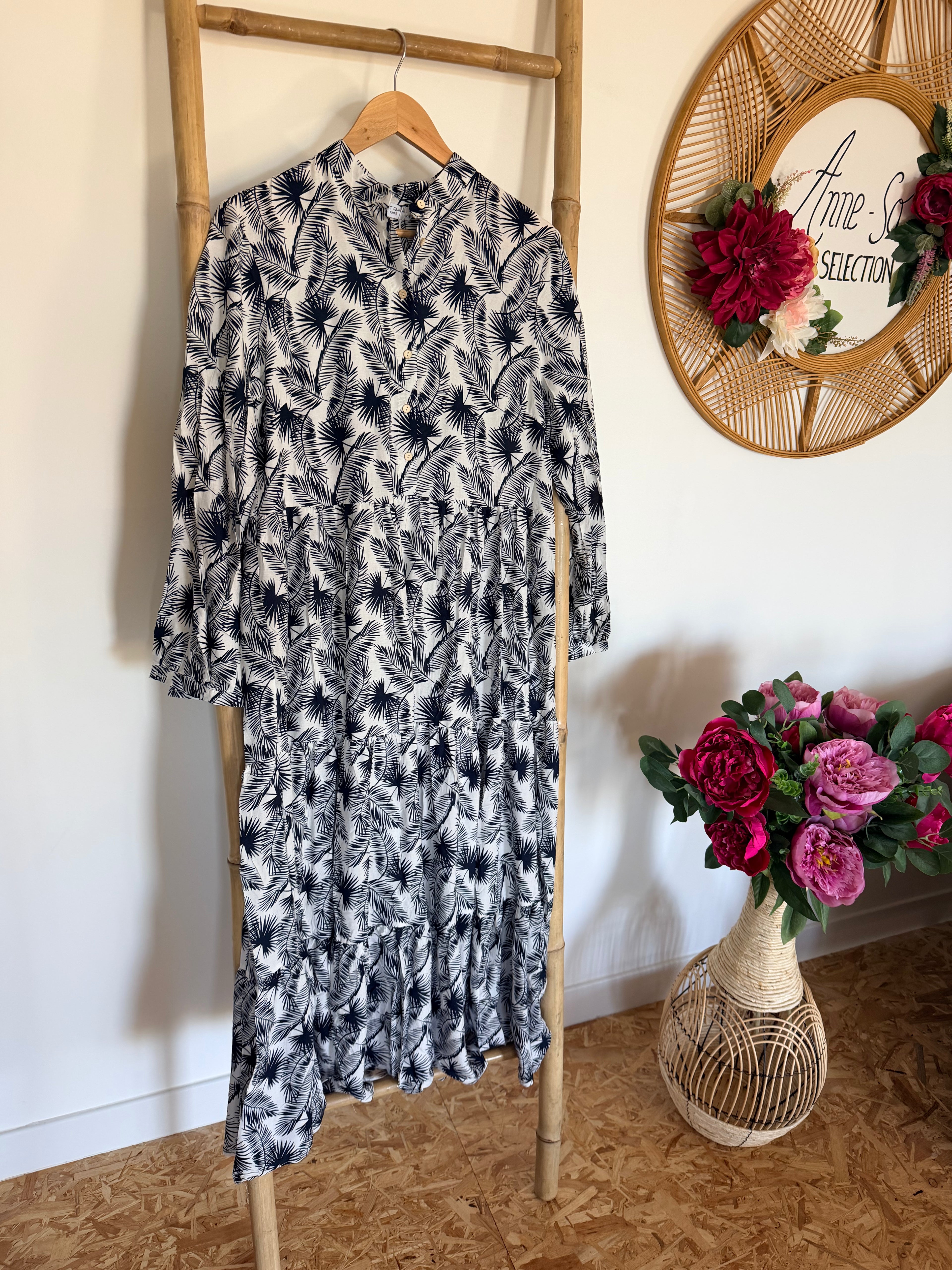Robe Longue Feuillage - Last Queen