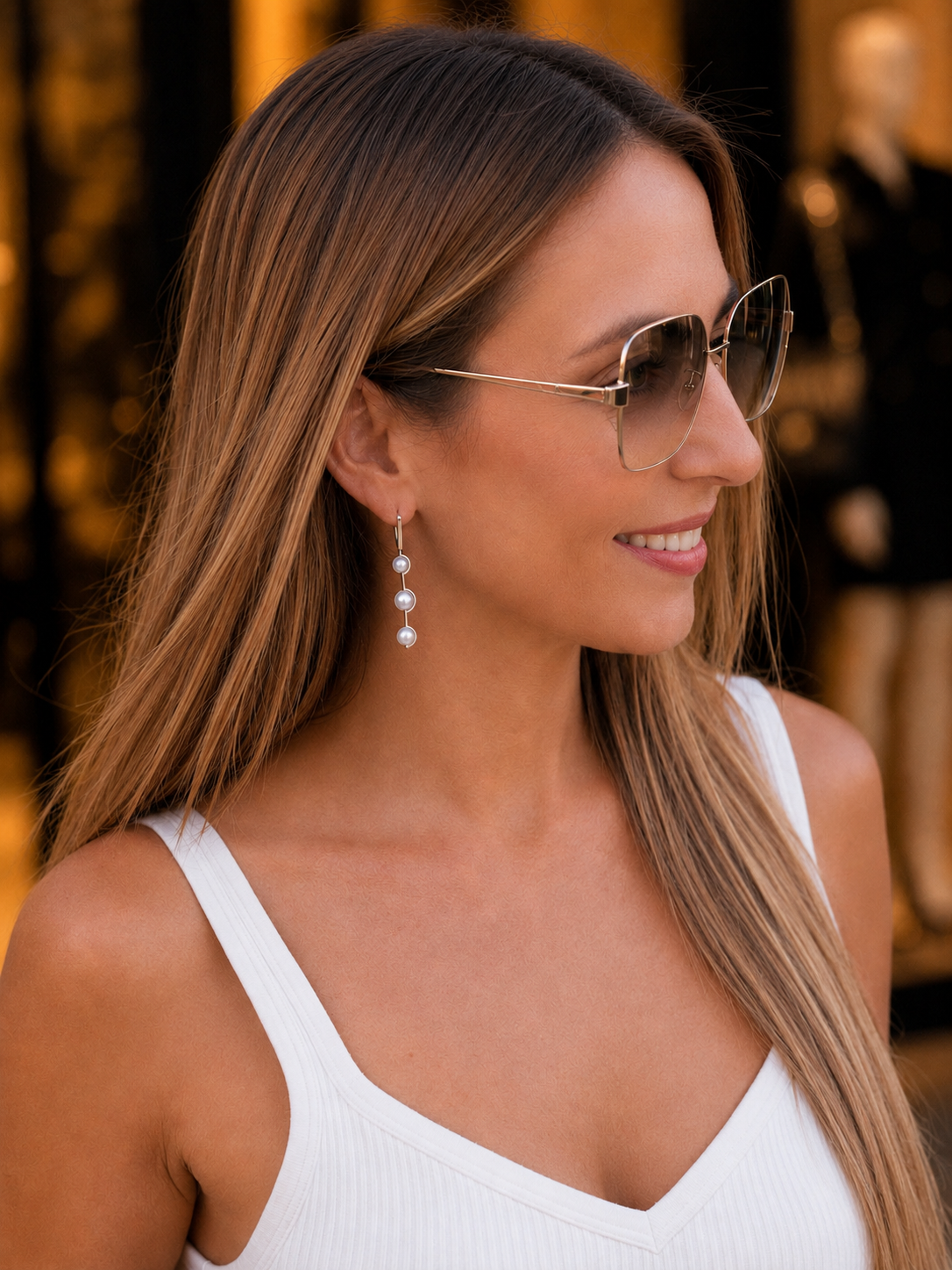 Boucles d’oreilles Misaki en argent 925