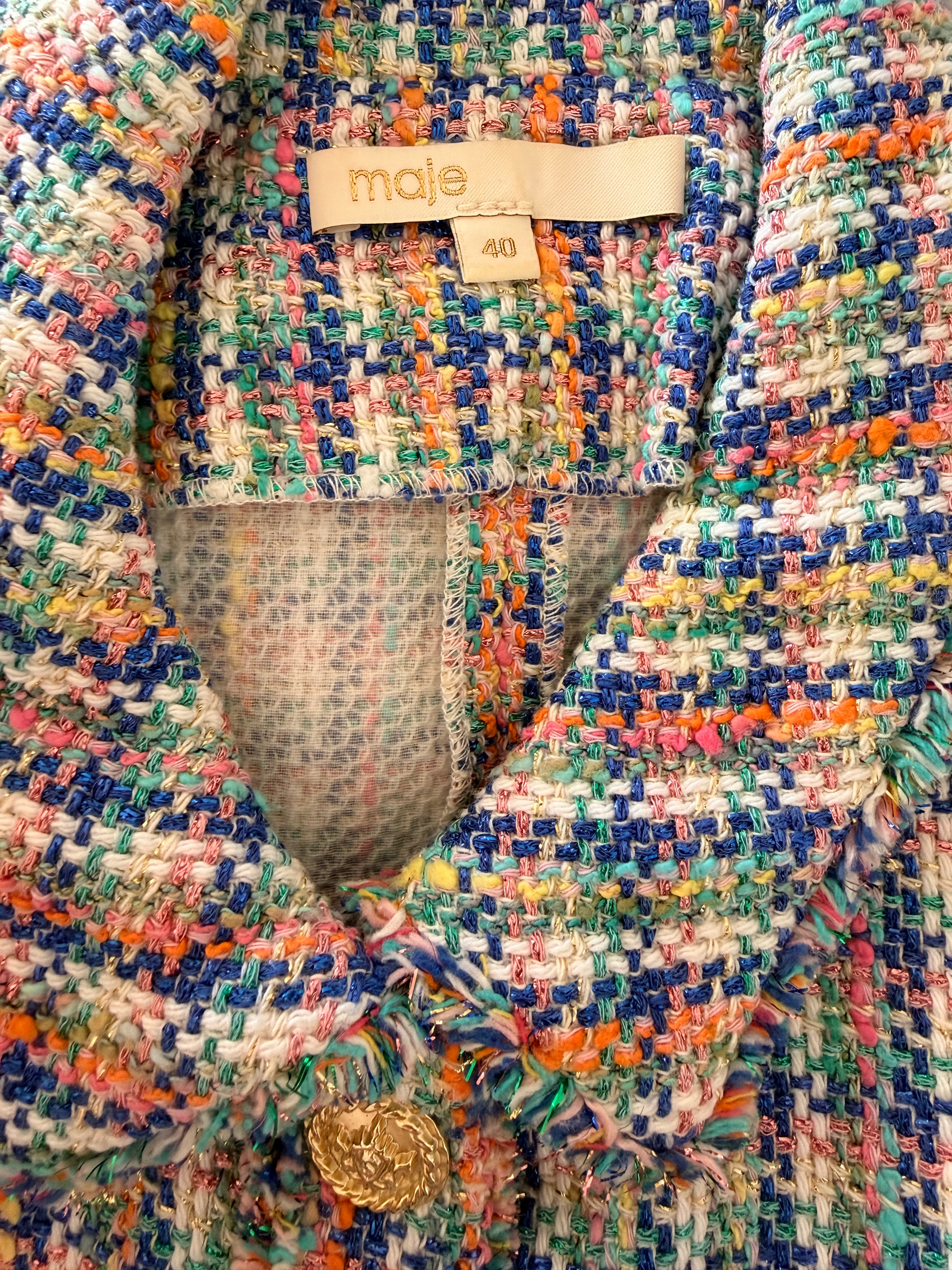 Robe Tweed Maje