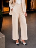 Pantalon de Tailleur écru