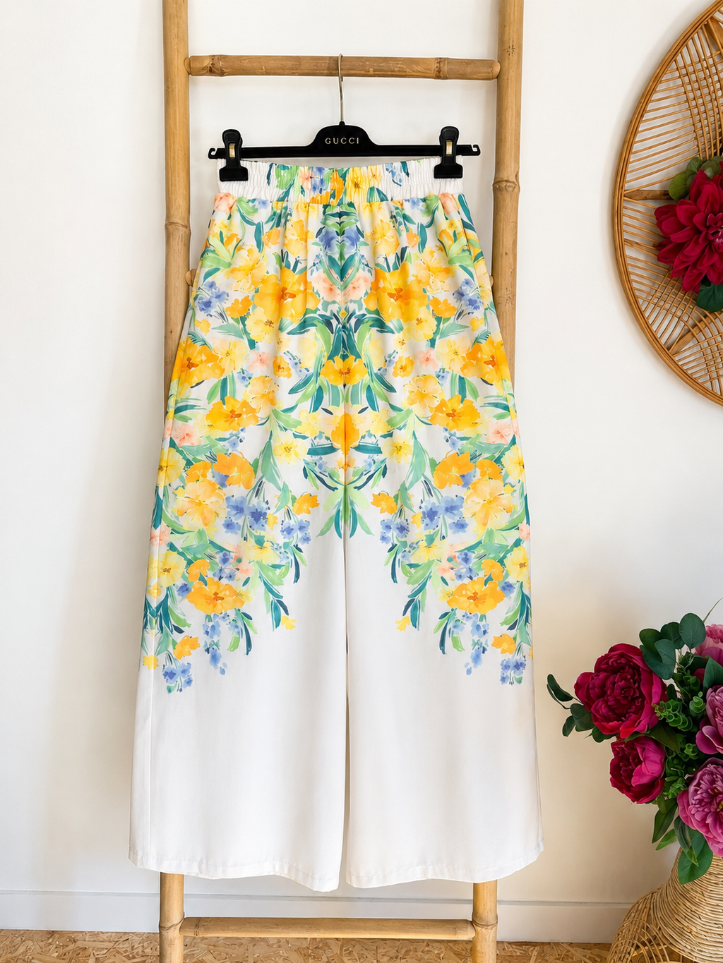 Ensemble Chemise & Pantalon Fleuri