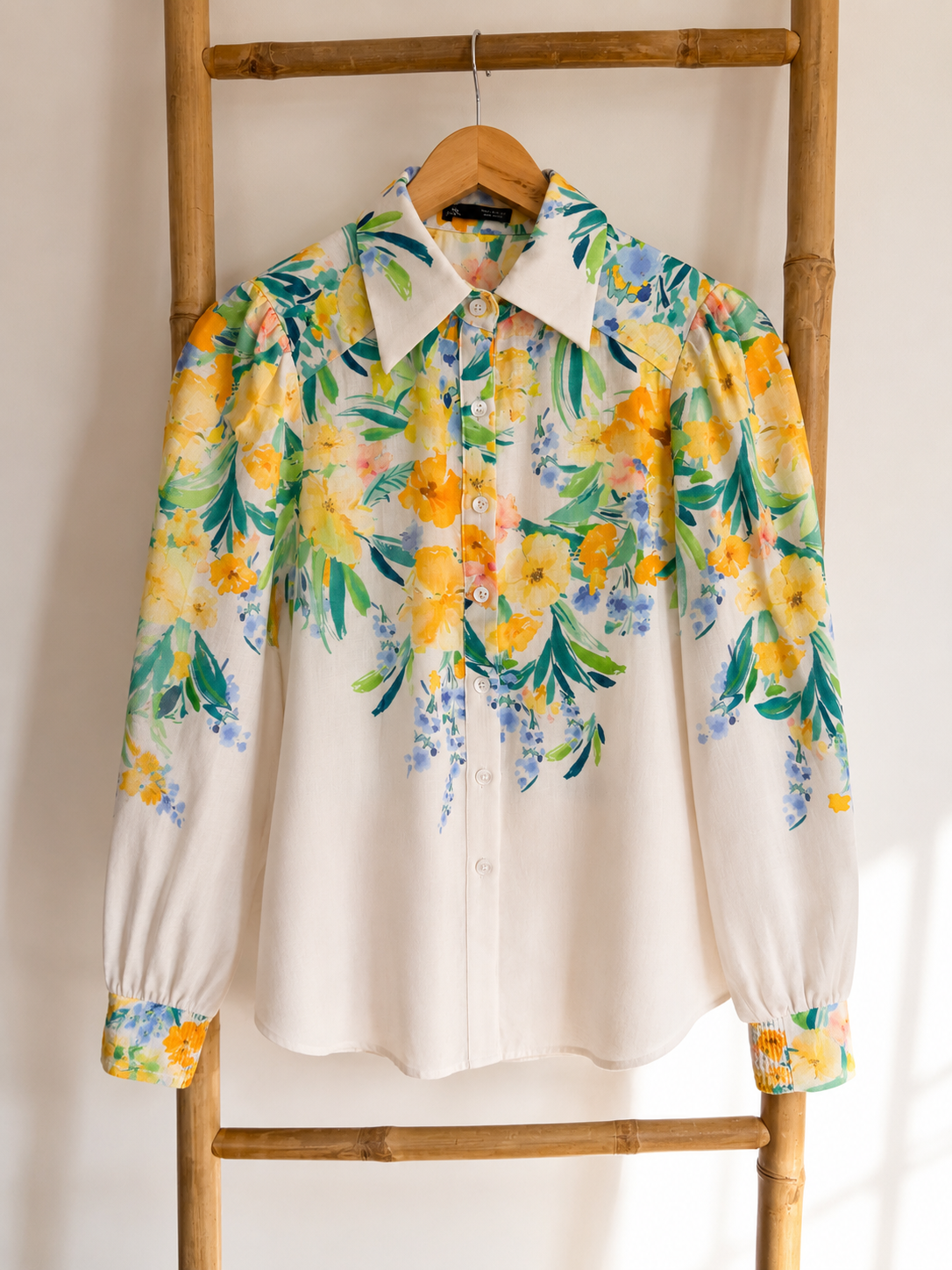 Ensemble Chemise & Pantalon Fleuri