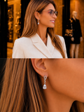 Boucles d’oreilles Élégance Goutte – Argent 925