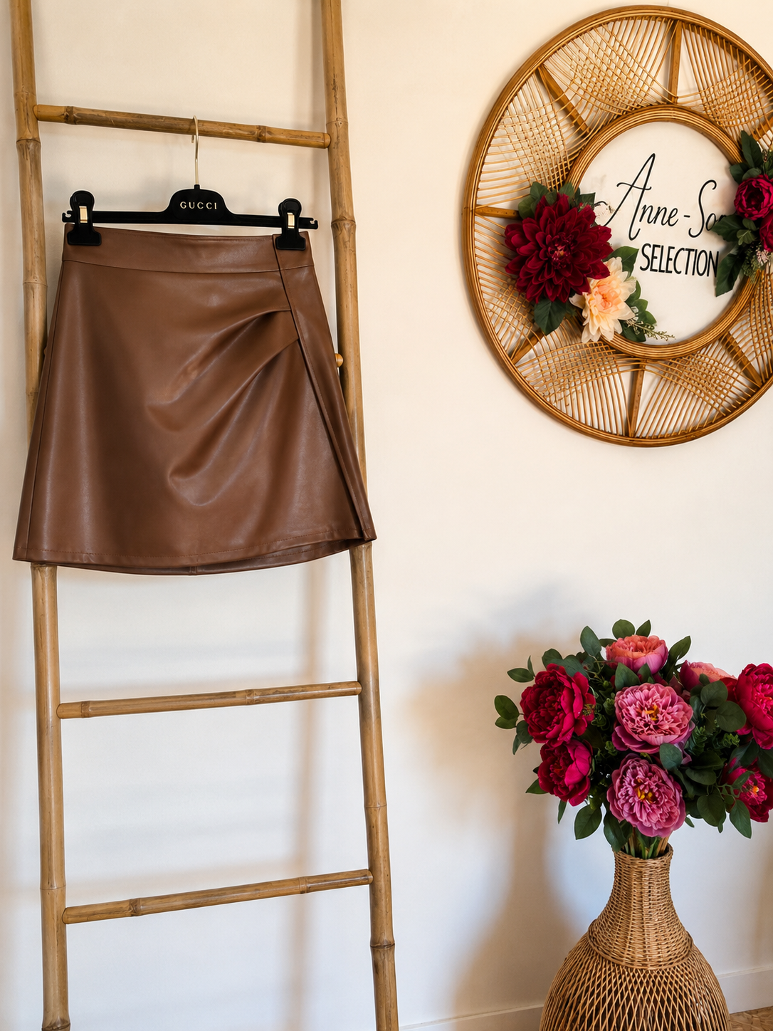 Jupe en Cuir Vegan
